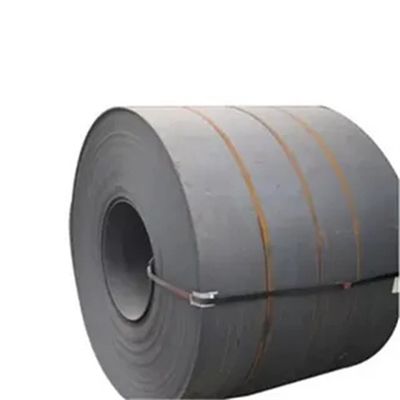 Q235B हॉट रोल्ड कार्बन स्टील कॉइल 600mm चौड़ाई 4m-12m लंबाई