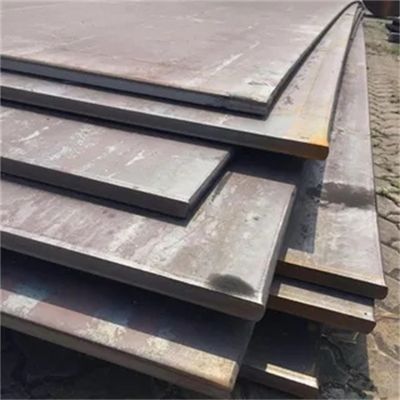 600mm कार्बन स्टील प्लेट Astm A36 माइल्ड स्टील प्लेट 4m-12m लंबाई