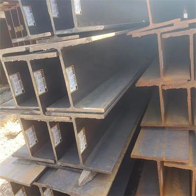 Q345 S235jr A36 चैनल स्टील बीम S355jr लो कार्बन स्टील एच बीम
