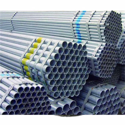 कोल्ड ड्रिंक जिंक कोटेड पाइप SS400 20mm-457mm गोल जस्ती स्टील पाइप