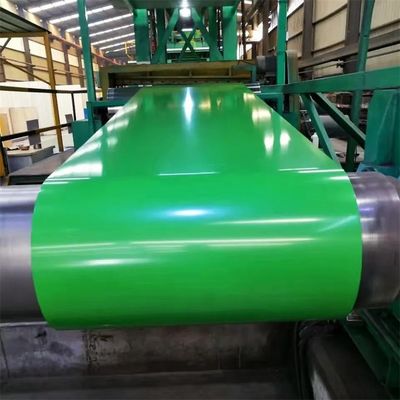 रेड ग्रीन PPGL PPGI Z40 2mm Prepainted Cold Rolled Steel Coil 1000-1200mm