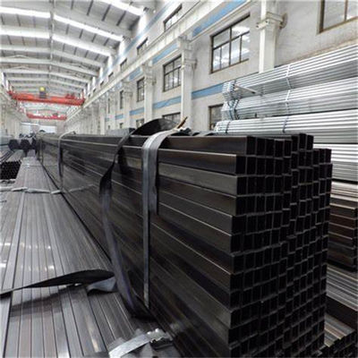 बिल्डिंग के लिए Q235 ERW कार्बन स्टील पाइप 20x20 30x30 50x50 बॉक्स सेक्शन