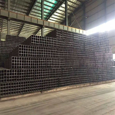 0.5 मिमी 20 मिमी 100x50 बॉक्स अनुभाग एमएस आयताकार खोखले अनुभाग स्टील