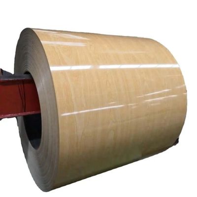 Az150 0.8mm PPGI स्टील कॉइल A653 0.23 कलर कोटेड स्टील कॉइल