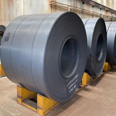 Q235 Q345 S235jr HRC हॉट रोल्ड कार्बन स्टील कॉइल Astm A36 A283 A387